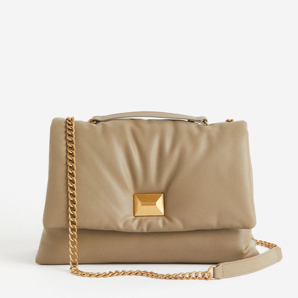 NWT H&M Padded Chain Shoulder Bag